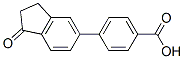 4-(1-Oxo-2,3-dihydroinden-5-yl)benzoic acid