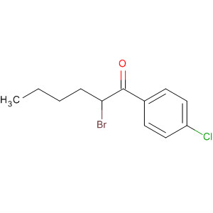 1-Hexanone, 2-bromo-1-(4-chlorophenyl)-