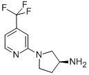 (S)-1-(4-TRIFLUOROMETHYLPYRIDIN-2-YL)-3-AMINOPYRROLIDINE