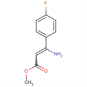 2-Propenoic acid, 3-amino-3-(4-fluorophenyl)-, methyl ester