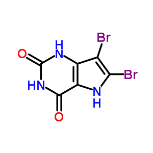 6,7-dibromo-1H-pyrrolo[3,2-d]pyrimidine-2,4(3H,5H)-dione