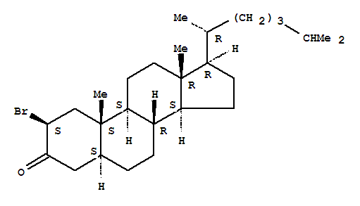 2-bromocholestan-3-one