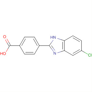 Benzoic acid, 4-(5-chloro-1H-benzimidazol-2-yl)-