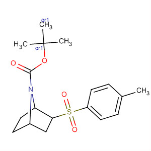 7-Azabicyclo[2.2.1]heptane-7-carboxylic acid,2-[(4-methylphenyl)sulfonyl]-, 1,1-dimethylethyl ester, (1R,2S,4S)-rel-
