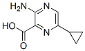 2-Pyrazinecarboxylicacid, 3-amino-6-cyclopropyl-