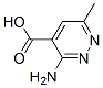 4-Pyridazinecarboxylic  acid,  3-amino-6-methyl-