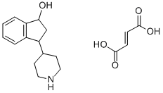 1-Indanol, 3-(4-piperidyl)-, fumarate (1:1) (salt)