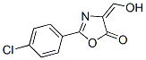 5(4H)-Oxazolone,  2-(4-chlorophenyl)-4-(hydroxymethylene)-