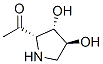 Ethanone,1-[(2S,3S,4S)-3,4-dihydroxy-2-pyrrolidinyl]-