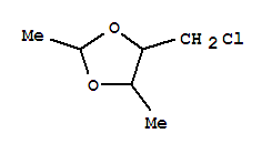 1,3-Dioxolane,  4-(chloromethyl)-2,5-dimethyl-,  stereoisomer