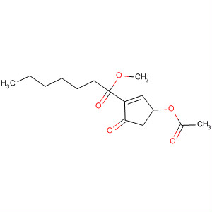 1-Cyclopentene-1-heptanoic acid, 3-(acetyloxy)-5-oxo-, methyl ester