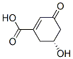 1-CYCLOHEXENE-1-CARBOXYLIC ACID 5-HYDROXY-3-OXO-,(5R)-