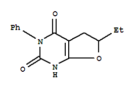 6-ethyl-3-phenyl-5,6-dihydrofuro[2,3-d]pyrimidine-2,4(1H,3H)-dione