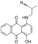 3-[(9,10-dihydro-4-hydroxy-9,10-dioxoanthryl)amino]-2-methylpropiononitrile