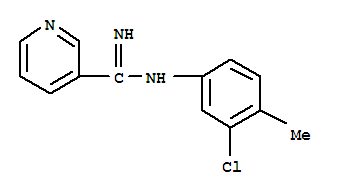 N'-(3-chloro-4-methylphenyl)pyridine-3-carboximidamide