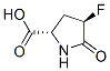 L-Proline,4-fluoro-5-oxo-, (4R)-