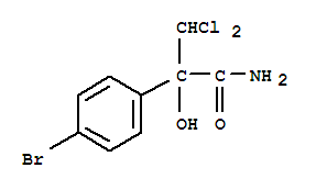 2-(4-bromophenyl)-3,3-dichloro-2-hydroxypropanamide
