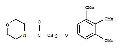 1-(morpholin-4-yl)-2-(3,4,5-trimethoxyphenoxy)ethanone