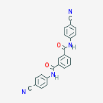 1-n,3-n-bis(4-cyanophenyl)benzene-1,3-dicarboxamide