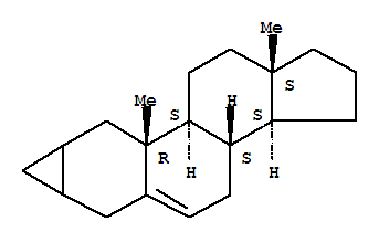 Cyclopropa[2,3]cyclopenta[a]phenanthrene,3'H-cycloprop[2,3]androsta-2,5-diene deriv.