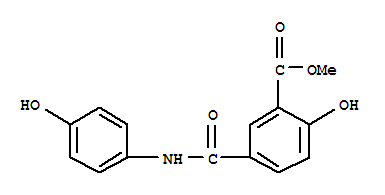 methyl 2-hydroxy-5-[(4-hydroxyphenyl)carbamoyl]benzoate