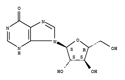 6H-Purin-6-one, 9-a-D-arabinofuranosyl-1,9-dihydro-