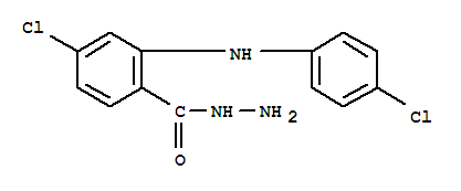 4-chloro-2-[(4-chlorophenyl)amino]benzohydrazide