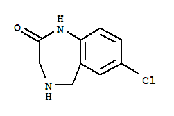 7-chloro-1,3,4,5-tetrahydro-2H-1,4-benzodiazepin-2-one