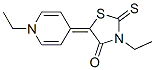 3-ethyl-5-(1-ethyl-(1H)-pyridin-4-ylidene)-2-thioxothiazolidin-4-one