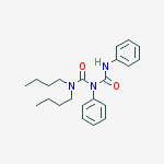 1,1-dibutyl-3-phenyl-3-(phenylcarbamoyl)urea