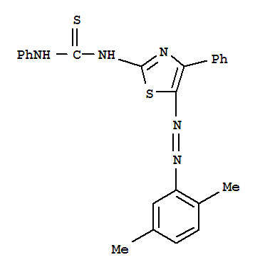 1-{5-[(2,5-dimethylphenyl)hydrazono]-4-phenyl-1,3-thiazol-2(5H)-ylidene}-3-phenylthiourea