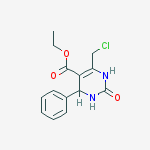 Ethyl 6-(chloromethyl)-2-oxo-4-phenyl-1,2,3,4-tetrahydro-5-pyrimi Dinecarboxylate