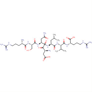 L-Arginine, L-arginyl-L-seryl-L-a-aspartyl-L-asparaginyl-L-leucyl-L-valyl-