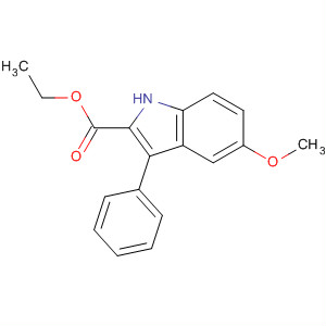 1H-Indole-2-carboxylic acid, 5-methoxy-3-phenyl-, ethyl ester