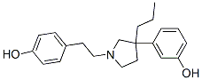 m-[1-(p-Hydroxyphenethyl)-3-propyl-3-pyrrolidinyl]phenol