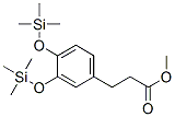3-[3,4-Bis(trimethylsilyloxy)phenyl]propionic acid methyl ester