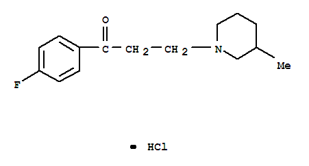 1-(4-fluorophenyl)-3-(3-methylpiperidin-1-yl)propan-1-one hydrochloride (1:1)