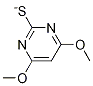 4,6-dimethoxy-pyrimidine-2-thiolate