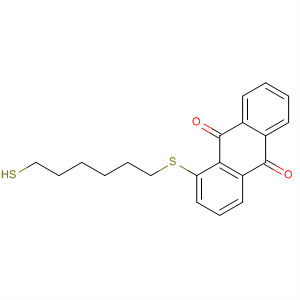 9,10-Anthracenedione, 1-[(6-mercaptohexyl)thio]-