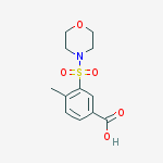 4-METHYL-3-(MORPHOLINE-4-SULFONYL)BENZOIC ACID