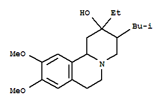 2-Ethyl-3-isobutyl-9,10-dimethoxy-1,3,4,6,7,11b-hexahydro-2H-pyrido[2,1-a]isoquinolin-2-ol