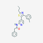 Benzeneacetamide,N-[4-[4-(3-methylphenyl)-2-propyl-5-thiazolyl]-2-pyridinyl]-