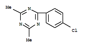 2-(P-CHLOROPHENYL)-4,6-DIMETHYL-S-TRIAZINE