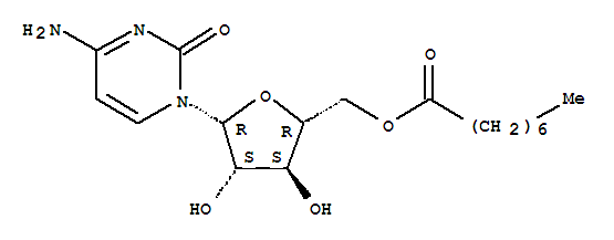 4-amino-1-(5-O-octanoyl-beta-D-arabinofuranosyl)pyrimidin-2(1H)-one