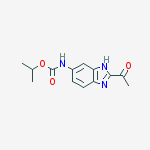 isopropyl 2-acetyl-1H-benzo[d]imidazol-5-ylcarbamate