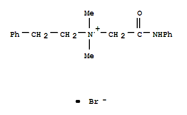 N,N-dimethyl-2-oxo-2-(phenylamino)-N-(2-phenylethyl)ethanaminium bromide
