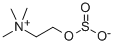 trimethyl[2-(sulphinatooxy)ethyl]ammonium