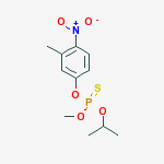 O-methyl O-(3-methyl-4-nitrophenyl) O-propan-2-yl phosphorothioate