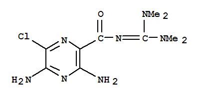 3,5-diamino-N-[bis(dimethylamino)methylidene]-6-chloropyrazine-2-carboxamide