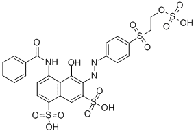 4-(benzoylamino)-5-hydroxy-6-[[4-[[2-(sulphooxy)ethyl]sulphonyl]phenyl]azo]naphthalene-1,7-disulphonic acid